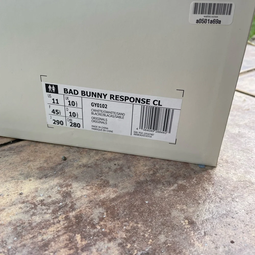 Adidas Bad Bunny Response CL Cream White - Picture 3 of 3